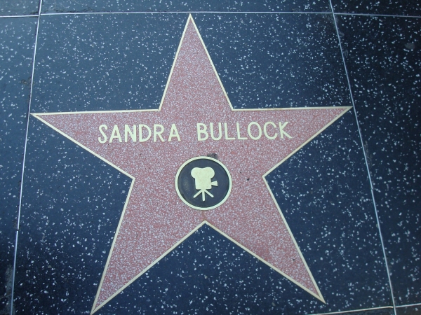 Sandra Bullocks Stern auf dem Walk of Fame, dts Nachrichtenagentur