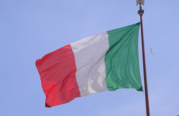 Italienische Flagge, Roberto Bertoli,  Text: dts Nachrichtenagentur