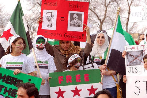 Proteste gegen die Assad-Regierung (Archivfoto: Michael Rubin | Dreamstime.com)