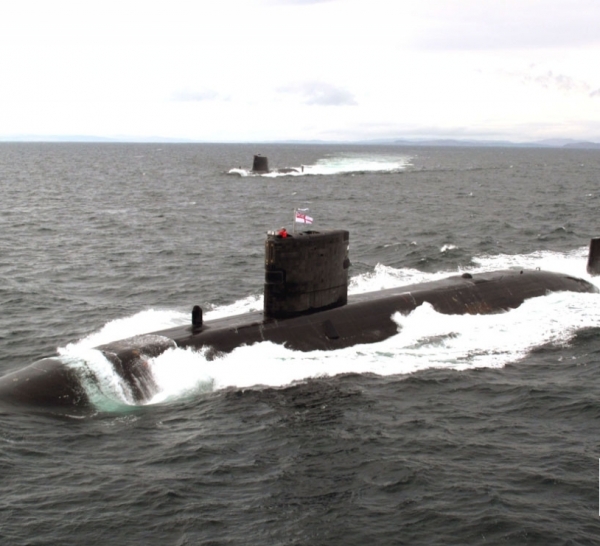 Britisches Atom-U-Boot HMS Astute, Royal Navy, über dts Nachrichtenagentur