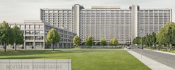 Bundesbank-Gebäude in Frankfurt am Main, Deutsche Bundesbank, über dts Nachrichtenagentur