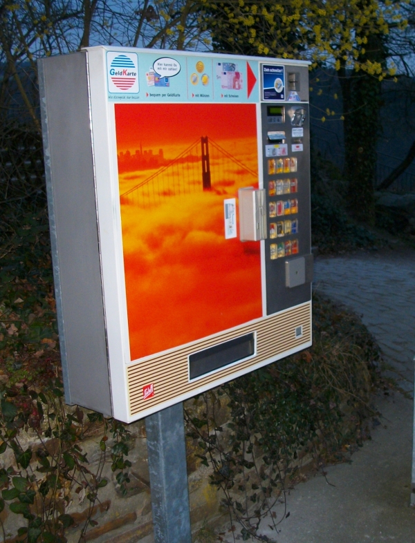 Zigarettenautomat, Mse7201, über dts Nachrichtenagentur