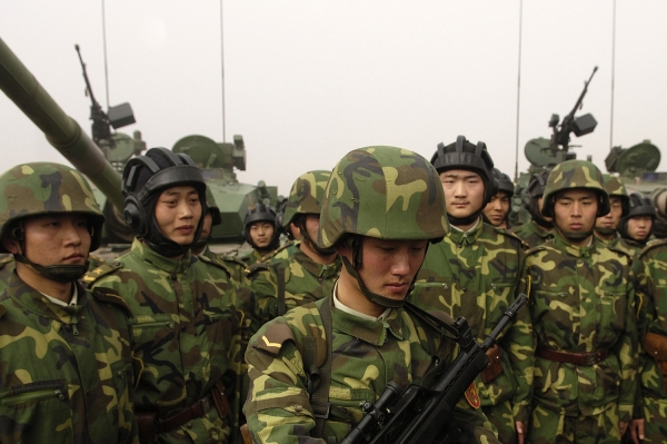 Chinesische Soldaten, dts Nachrichtenagentur