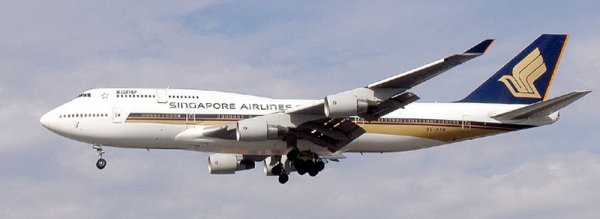 Boeing 747 der Singapore Airlines, dts Nachrichtenagentur