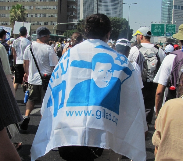 Israelische Studenten protestieren für Freilassung von Gilad Schalit, Lilachd, über dts Nachrichtenagentur