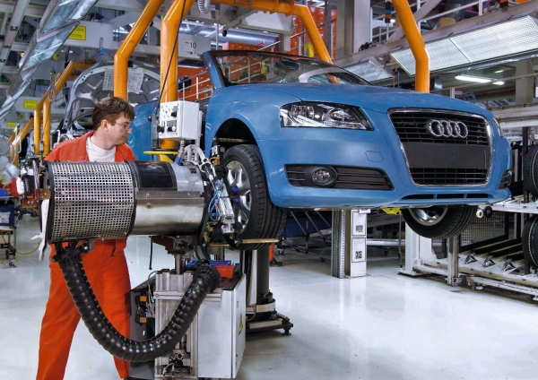 Audi A3 Cabriolet Montage im ungarischen Werk Györ, Audi, über dts Nachrichtenagentur