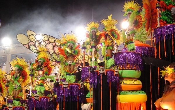 Karneval in Rio de Janeiro, Paula Abrahao, Lizenz: dts-news.de/cc-by