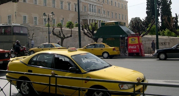 Taxis in Athen, dts Nachrichtenagentur