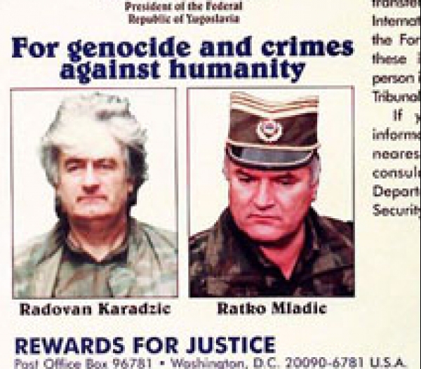 Fahndungsplakat von Ratko Mladic und Radovan Karadzic, dts Nachrichtenagentur