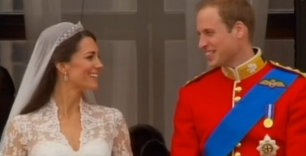 Prinz William und Kate Middleton nach ihrer Hochzeit auf dem Balkon des Buckingham Palace, BBC, über dts Nachrichtenagentur