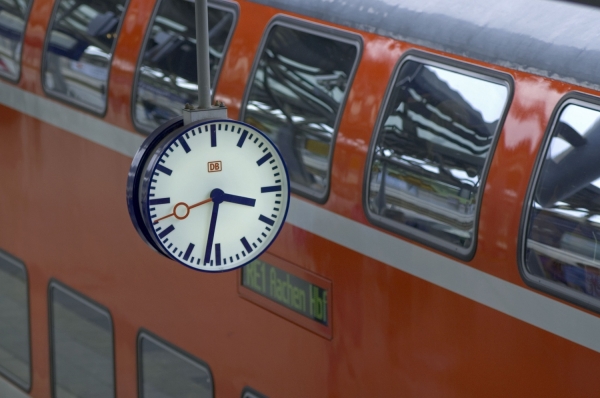Bahnsteiguhr in Köln Hbf , DB AG/Hans-Joachim Kirsche, über dts Nachrichtenagentur