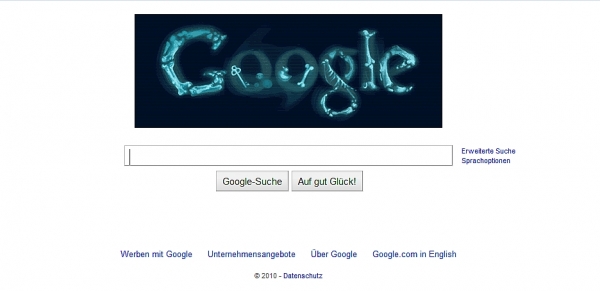 Google Doodle zur Erfindung der R�ntgenstrahlung, dts Nachrichtenagentur