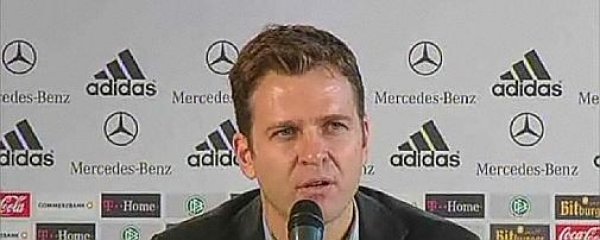 Teammanager Oliver Bierhoff auf DFB-Pressekonferenz , dts Nachrichtenagentur