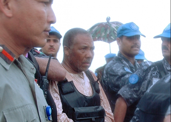 Charles Taylor bei Festnahme im Jahr 2006, UN Photo/Mathew Elavanalthoduka,  Text: dts Nachrichtenagentur