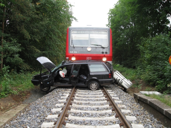 Unfall mit Zug in Wintermoor am 24. September 2010, Polizeiinspektion Soltau-Fallingbostel, über dts Nachrichtenagentur