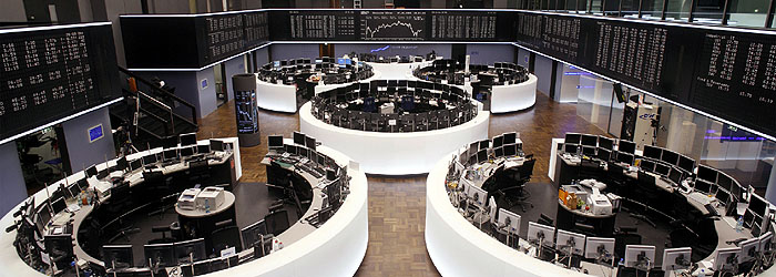 Handelssaal in der Frankfurter Börse, Deutsche Börse, über dts Nachrichtenagentur