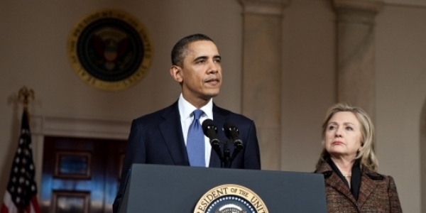 US-Präsident Barack Obama bei Stellungnahme zur Situation in Libyen, dts Nachrichtenagentur