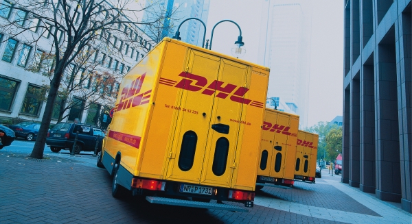 DHL-Paketzustellung, Deutsche Post DHL,  Text: dts Nachrichtenagentur