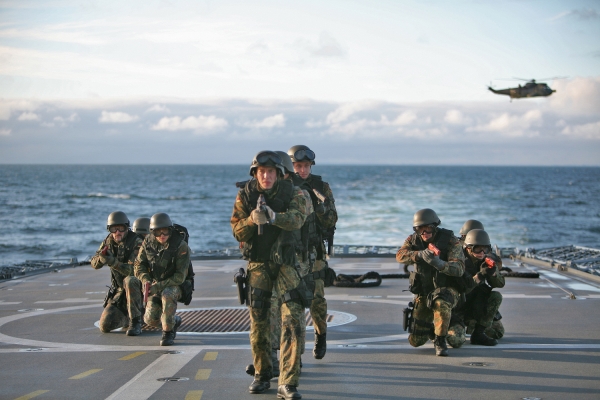 Marineschutzkräfte während einer Übung , PIZ Marine/Björn Wilke, über dts Nachrichtenagentur