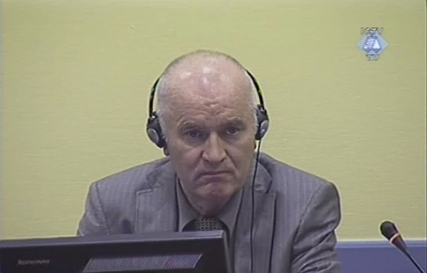 Ratko Mladic vor UN-Kriegsverbrechertribunal, ICTY, über dts Nachrichtenagentur
