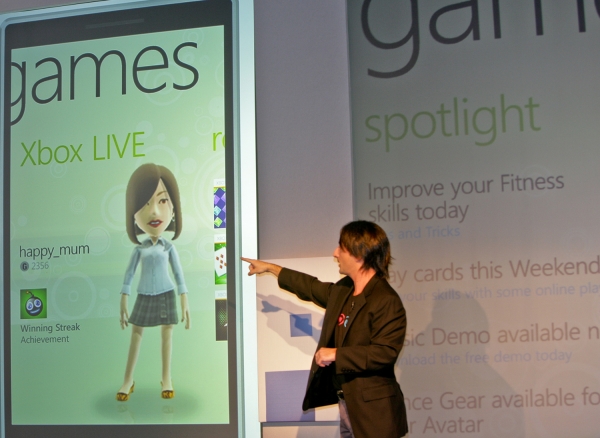 Vorstellung des Smartphone-Betriebssystems Windows Phone 7 in Barcelona, Microsoft, über dts Nachrichtenagentur