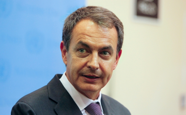 Spanischer Ministerpräsident José Luis Rodríguez Zapatero, UN / Aliza Eliazarov, über dts Nachrichtenagentur