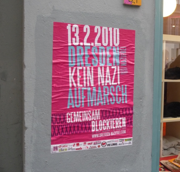 Anti-Nazi-Plakat, Jusos.de, über dts Nachrichtenagentur