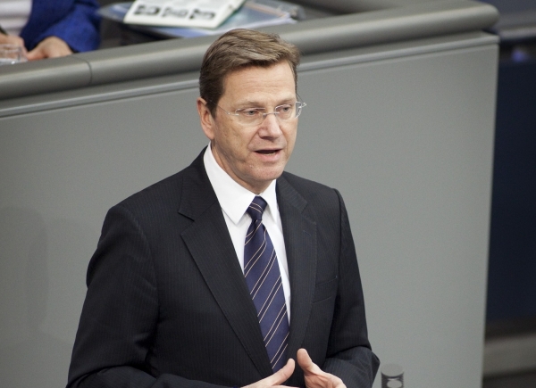 Bundesaußenminister Guido Westerwelle (FDP), Deutscher Bundestag / Thomas Trutschel / photothek.net, über dts Nachrichtenagentur
