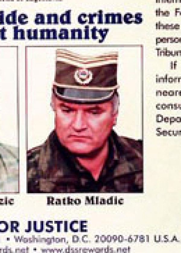 Fahndungsplakat von Ratko Mladic, dts Nachrichtenagentur
