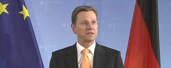 Außenminister Guido Westerwelle vor Journalisten, dts Nachrichtenagentur