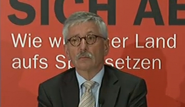 Bundesbank-Vorstand Thilo Sarrazin bei Buchvorstellung , dts Nachrichtenagentur