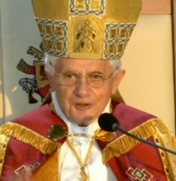 Papst Benedikt XVI. bei Vesper in Etzelsbach, dts Nachrichtenagentur