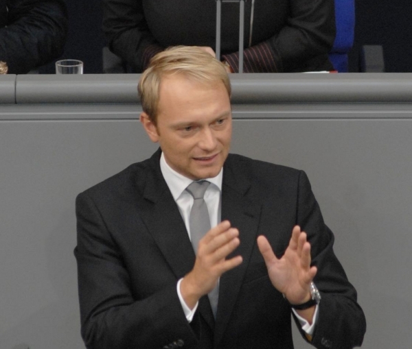 Christian Lindner (FDP), Deutscher Bundestag / Lichtblick / Achim Melde, über dts Nachrichtenagentur