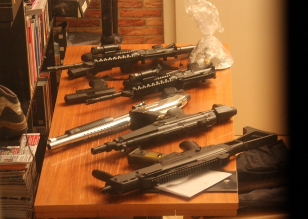 Spielzeugwaffen, Polizeifoto, über dts Nachrichtenagentur
