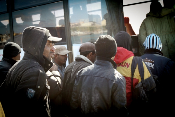 Tunesische Flüchtlinge auf dem Weg nach Lampedusa, UN Photo/UNHCR/Phil Behan, über dts Nachrichtenagentur