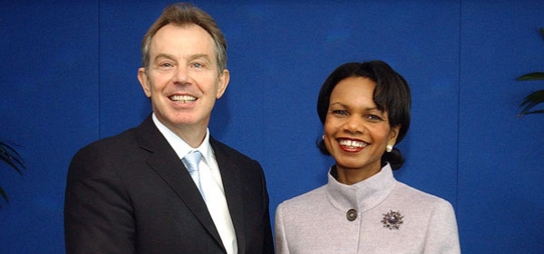 Ehemalige US-Außenministerin Condoleezza Rice mit britischem Ex-Premierminister Tony Blair, dts Nachrichtenagentur