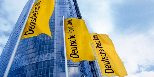 Deutsche Post DHL Konzern-Flaggen, Deutsche Post, über dts Nachrichtenagentur
