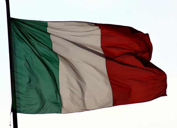 Italienische Flagge, robertsharp,  Text: dts Nachrichtenagentur