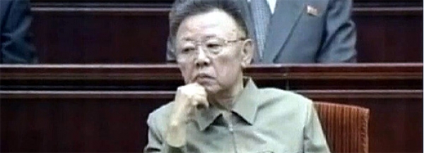 Kim Jong-Il am 8. Juli 2009, Nordkoreanisches Fernsehen, über dts Nachrichtenagentur