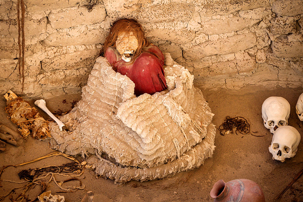 Mumie in Peru