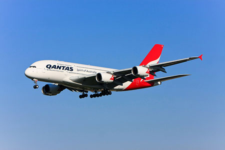 Qantas Airbus 380 (Foto: Gordon Tipene | Dreamstime.com)
