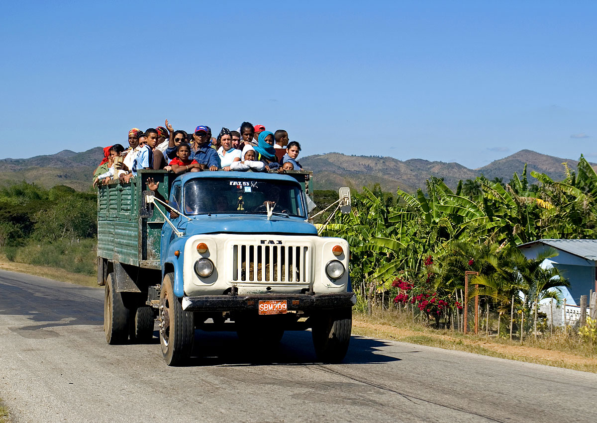 Öffentliche Personennahverkehr auf Kubanisch