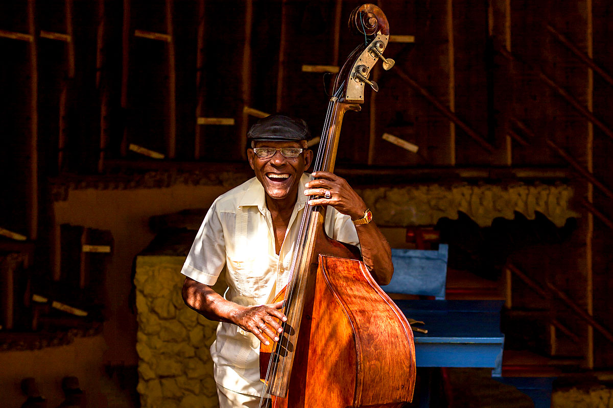 Kubanischer Musiker in Havanna 