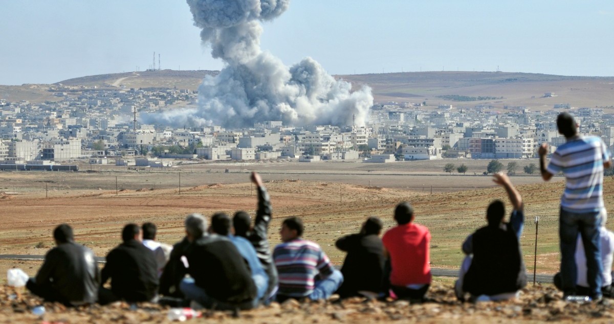 US-Luftangriff auf Kobane 