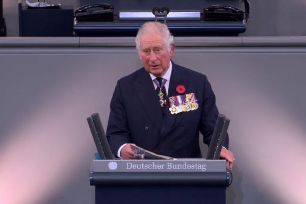 Prinz Charles am 15.11.2020 im Bundestag, über dts Nachrichtenagentur
