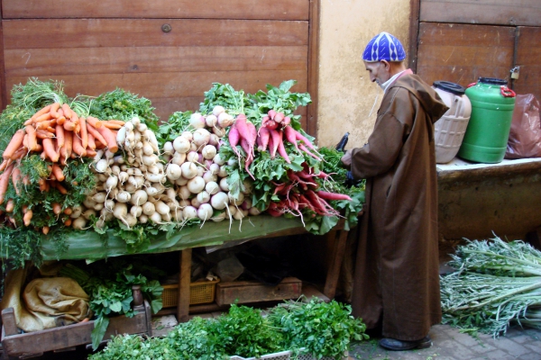 Gemüsehändler in Marokko, über dts Nachrichtenagentur