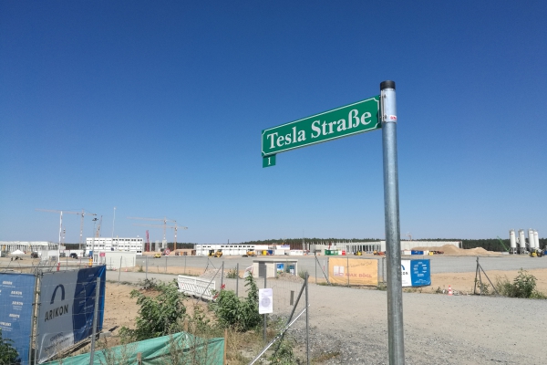 Standort von neuer Tesla-Fabrik in Brandenburg, über dts Nachrichtenagentur