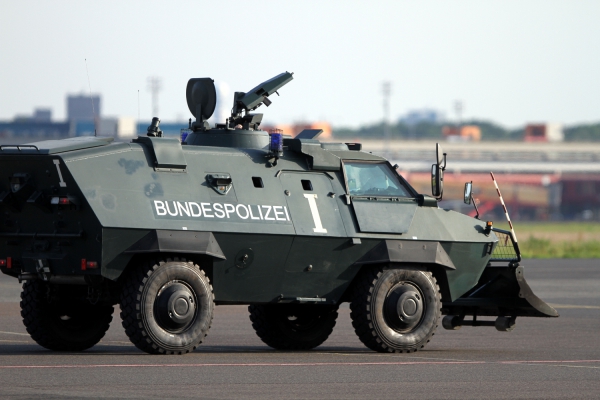 Panzer der Bundespolizei, über dts Nachrichtenagentur