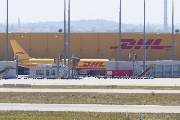 DHL-Maschinen am Flughafen Leipzig/Halle, über dts Nachrichtenagentur