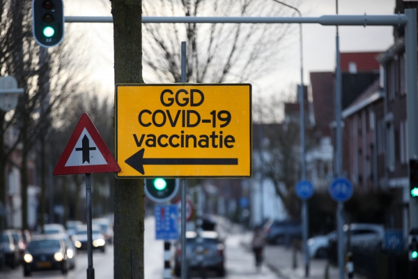 Corona-Impfzentrum in den Niederlanden, über dts Nachrichtenagentur